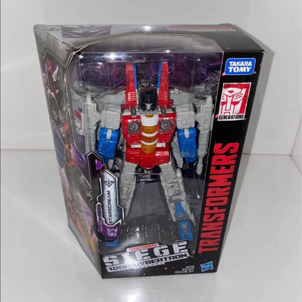 Transformers War for Cybertron: Siege Starscream Voyager Action Figure WFC-S24